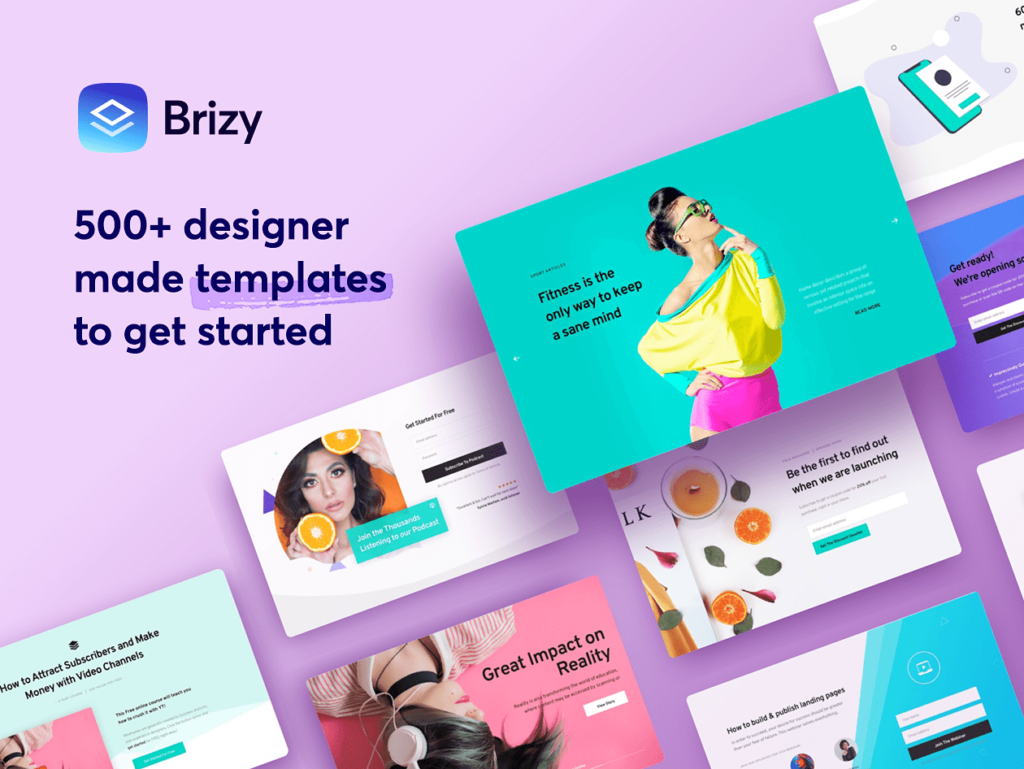 brizy templates