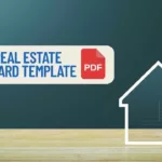 a graphic of a house with a postcard inside of it