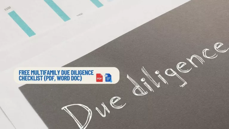 Free Multifamily Due Diligence Checklist featured image