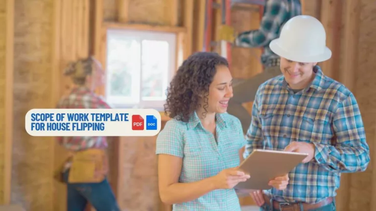 a person speaking to a contractor and going over the statement of work
