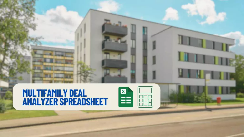 multifamily deal analyzer spreadsheet
