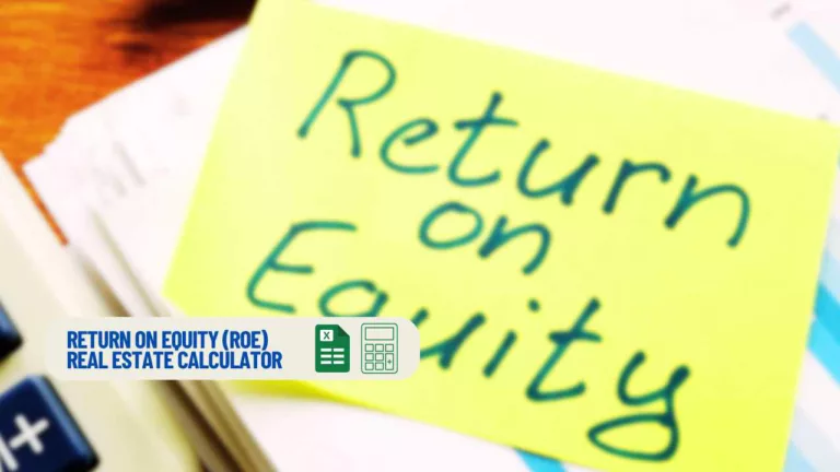 the term return on equity on a post it note